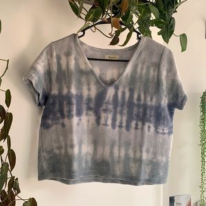 Madewell tie dye structured tee